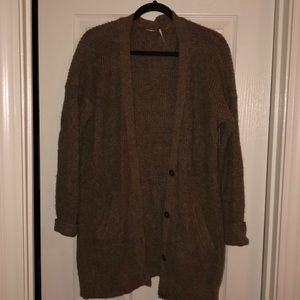 Free people slouchy cardigan